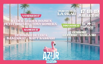 Azur Music Festival 2026 : la musique électro au service de la solidarité