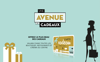 Faites plaisir, offrez la carte cadeau L'Avenue 83