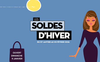 Les soldes d'hiver sont de retours !
